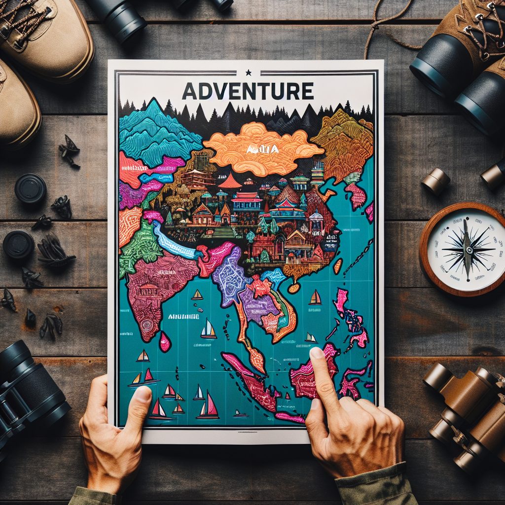 Adventure Travel Guide in Asia by Country Routes
