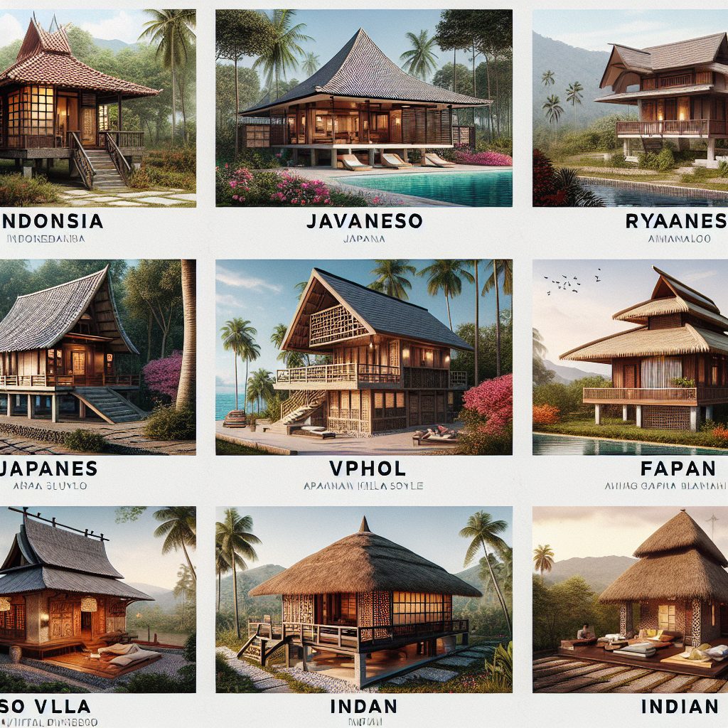 Affordable Villas in Asia With Country Specific Unique Design