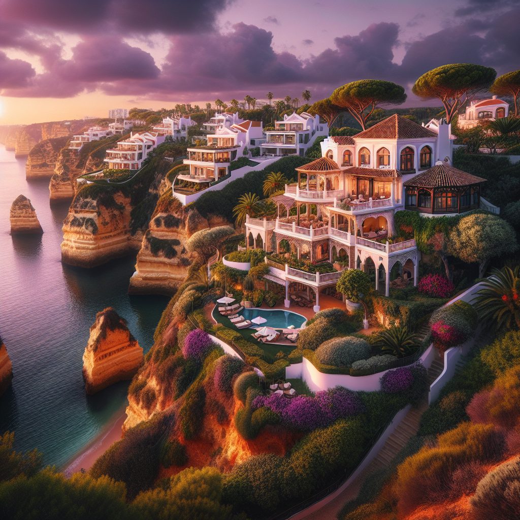 Algarve Ocean Drop Villas Above Atlantic Cliffs
