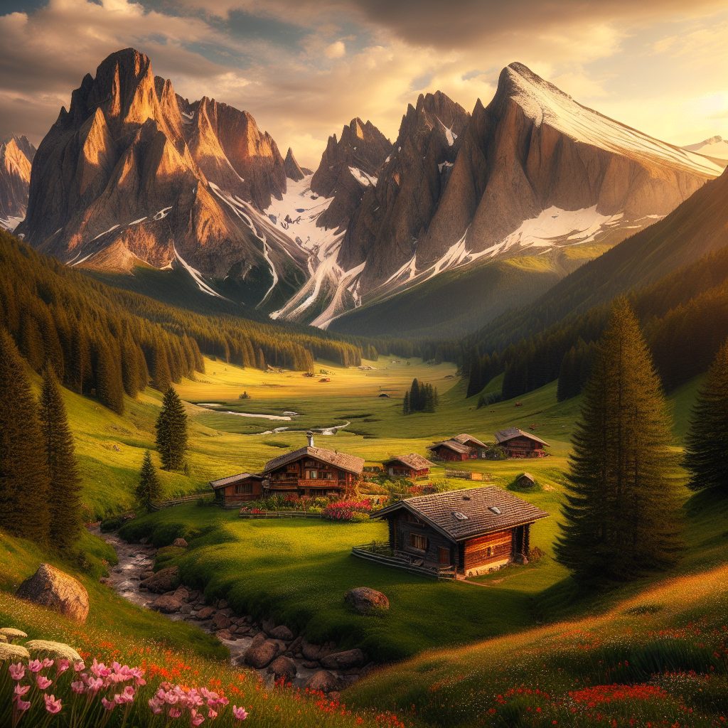 Alpine Peak Retreats with Mountain Silence