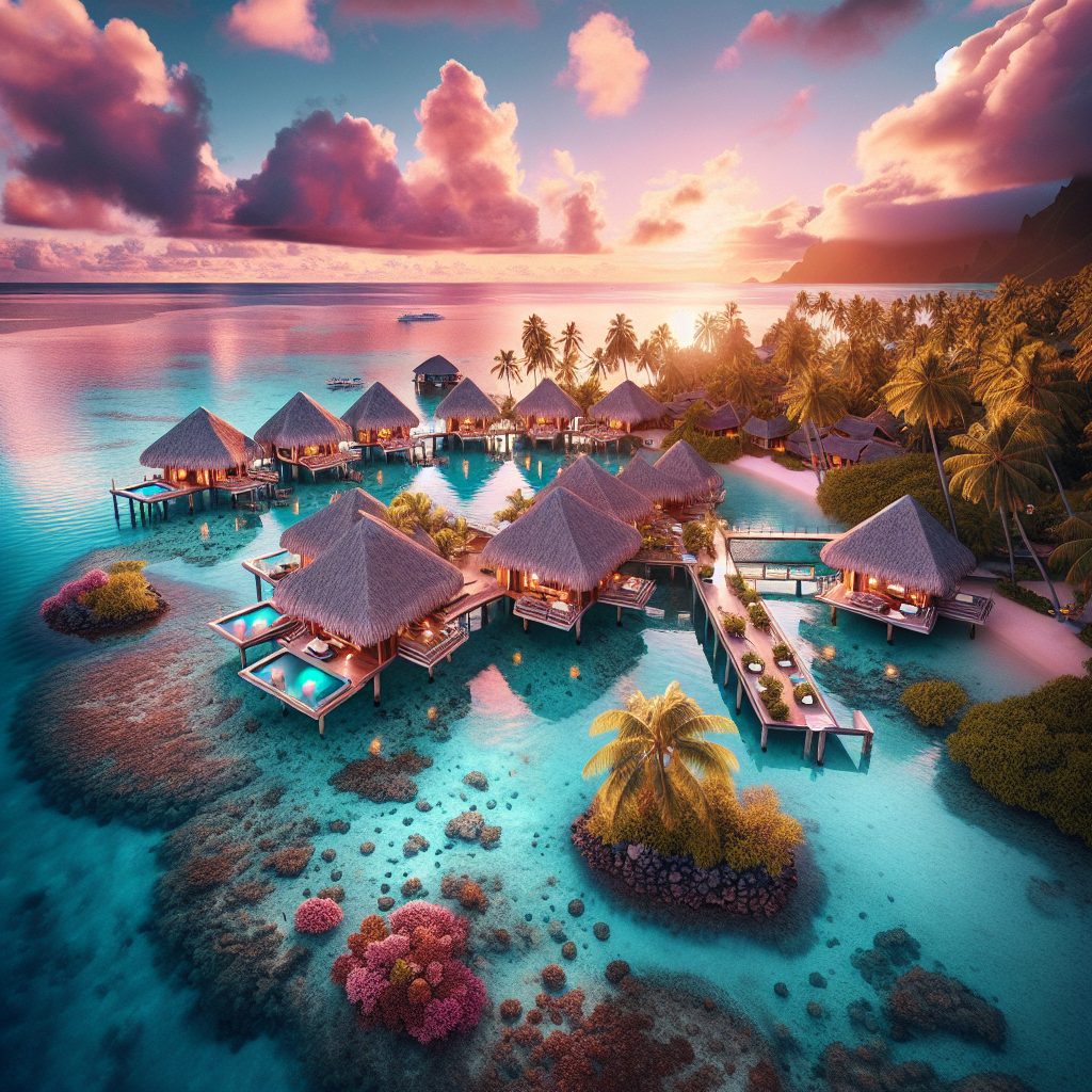 Aqualagoon Tahiti Retreats with Water Style
