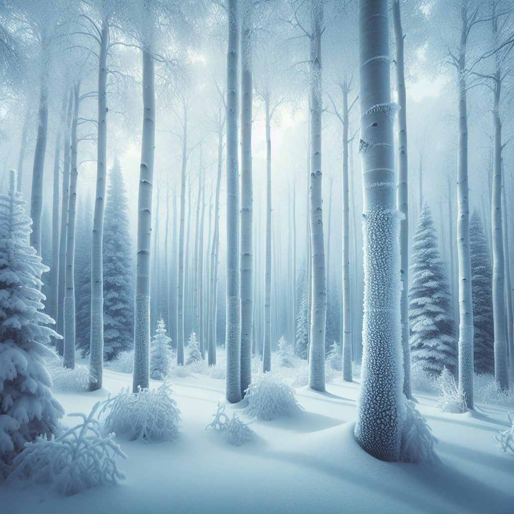 Aspen Frost Retreats with Winter Calm
