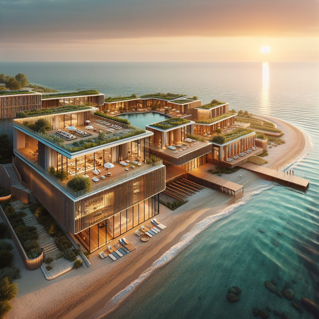 Azerbaijan Coast Light Retreats with Modern Touch