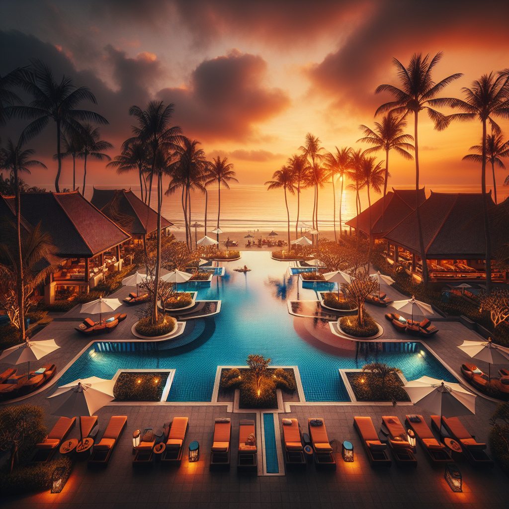 Beach Resorts in Bali With Sunset Facing Pools