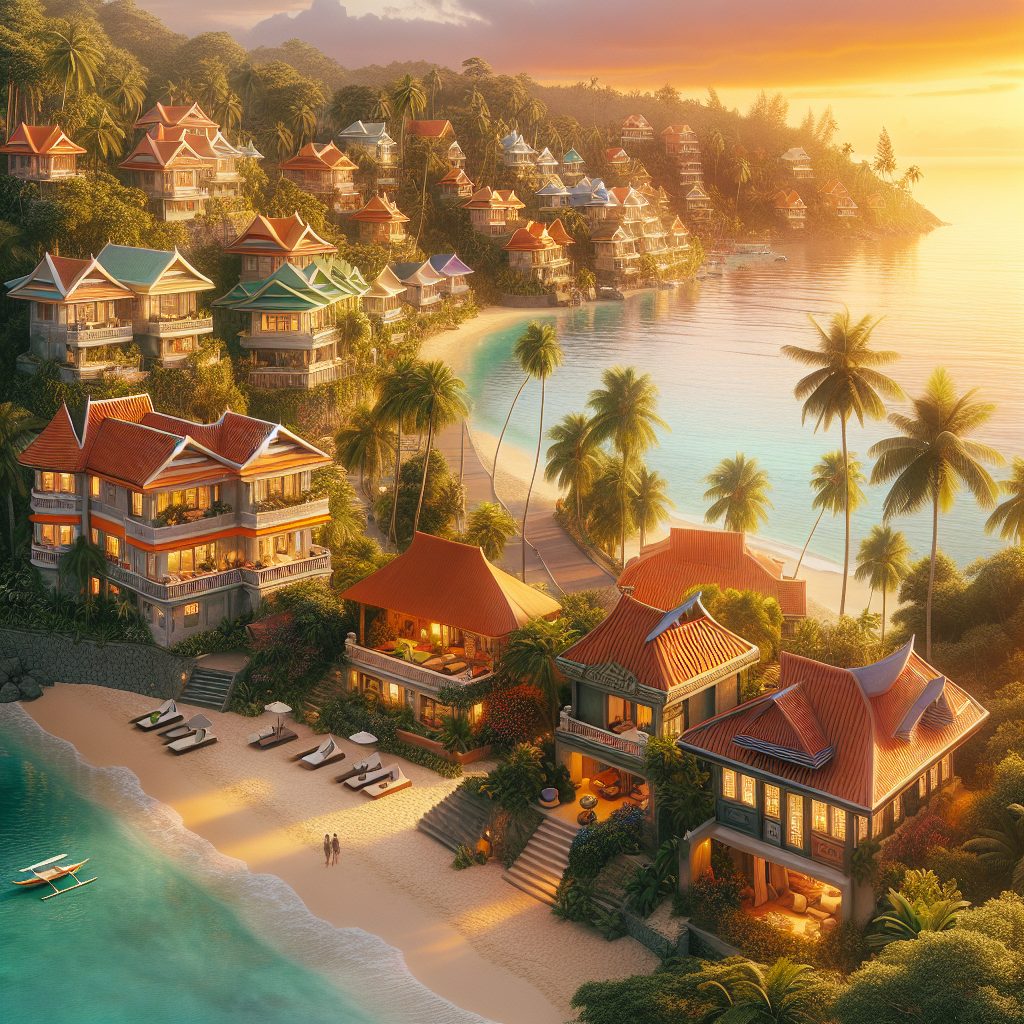 Beach Villas in Boracay Philippines With White Sand Access