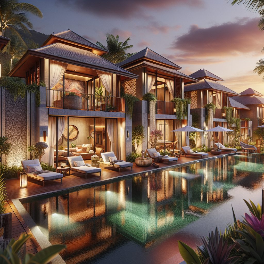 Beautiful Pool Villas With Sophisticated Holiday Atmosphere