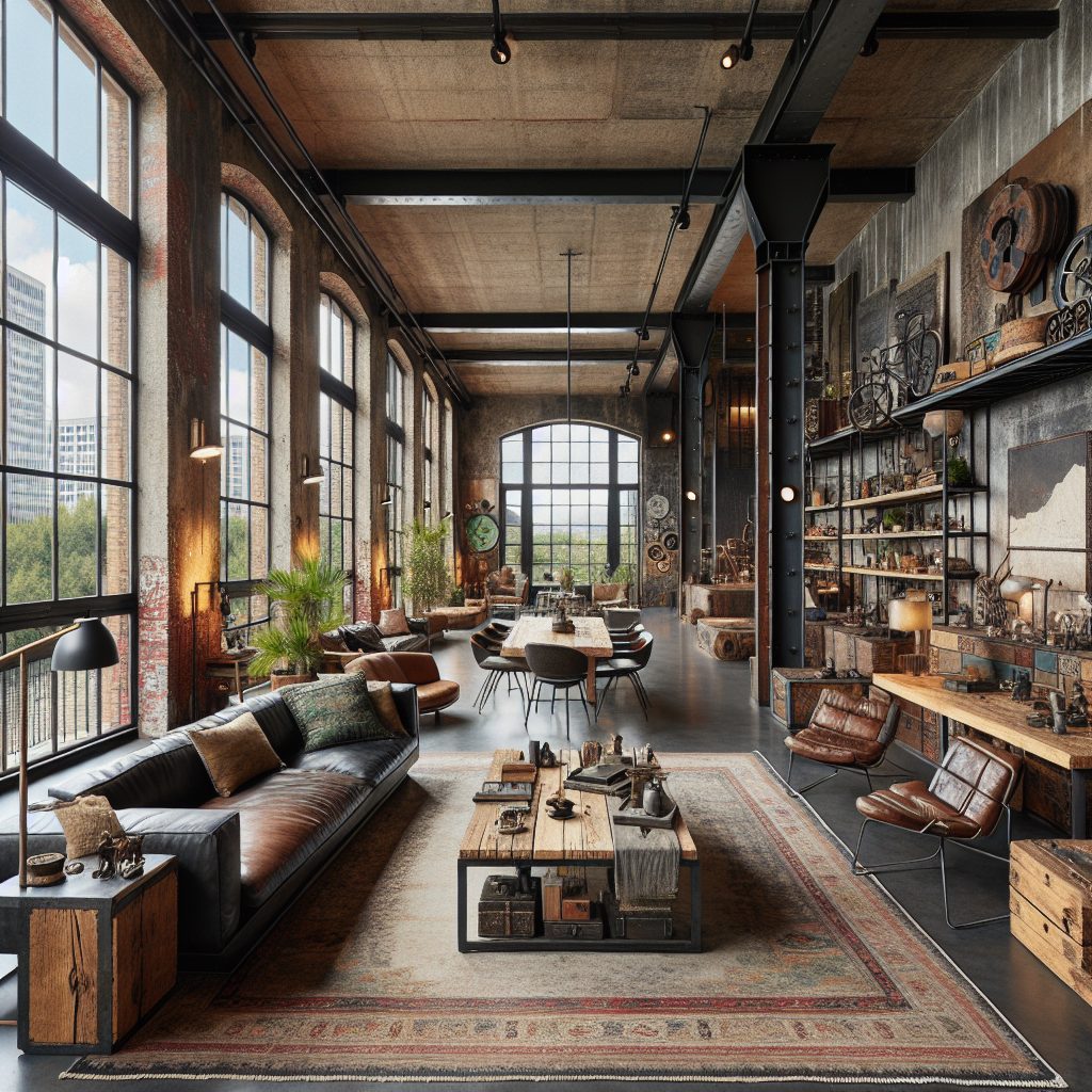 Berlin Industrial Chic Rooms with Urban Vibe