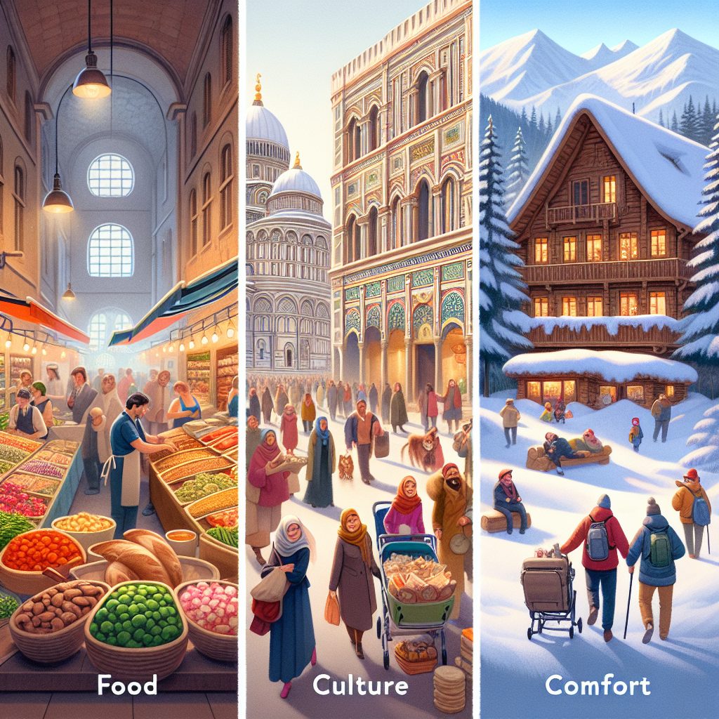 Best Travel Destinations for Food, Culture, and Comfort