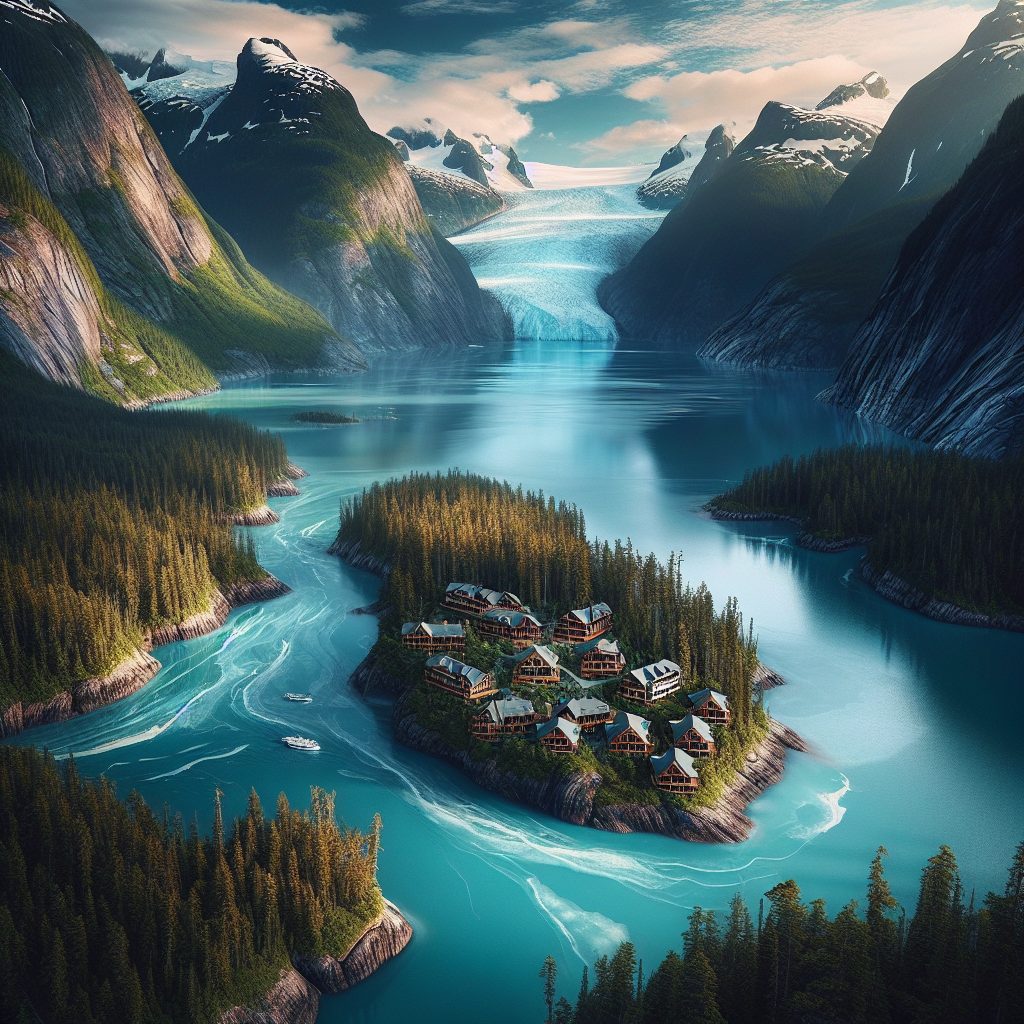 British Columbia Glacier View Villas with Fjord Depth