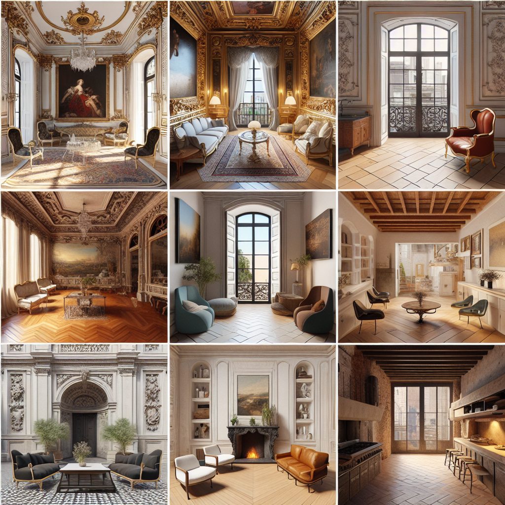 Buenos Aires Cultural Rooms with European Style