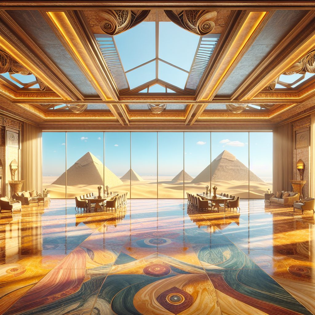 Cairo Pyramid Horizon Rooms with Sand View