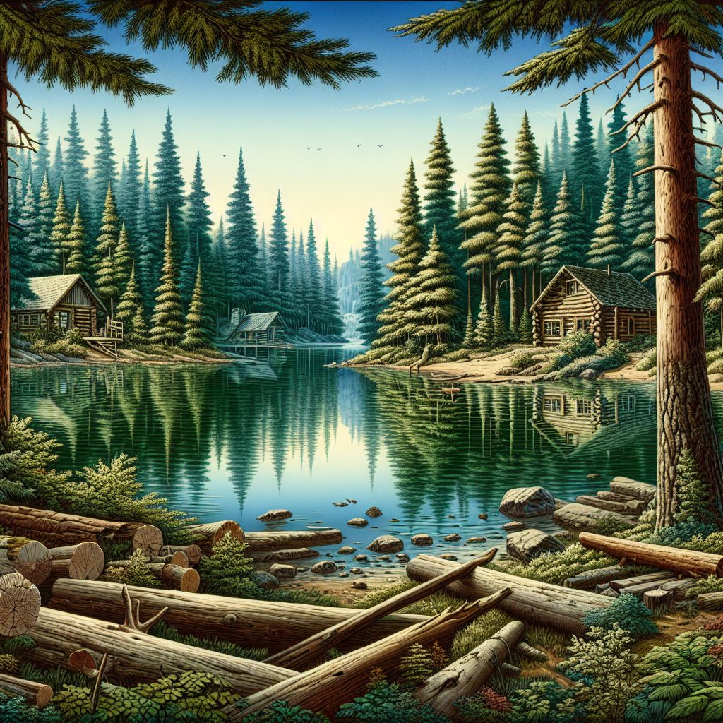 Canada Lake Forest Retreats with Nature Calm