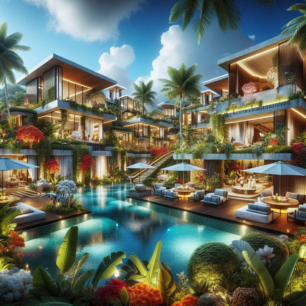 Chic Resorts With Modern Design and Tropical Grandeur