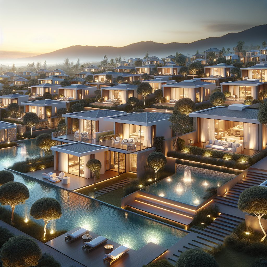 Contemporary Villas With Timeless Luxury and Quiet Ambience