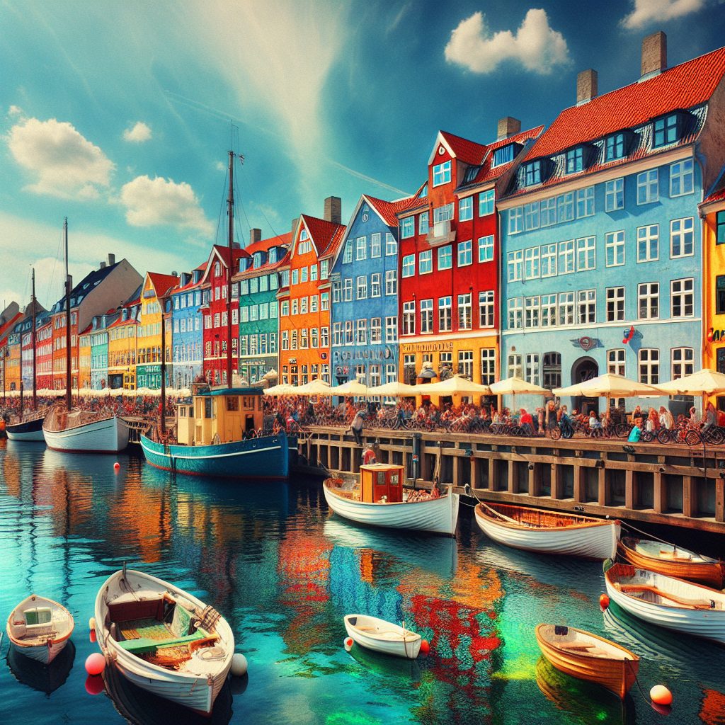Copenhagen Harbor Color Rooms Near Nyhavn