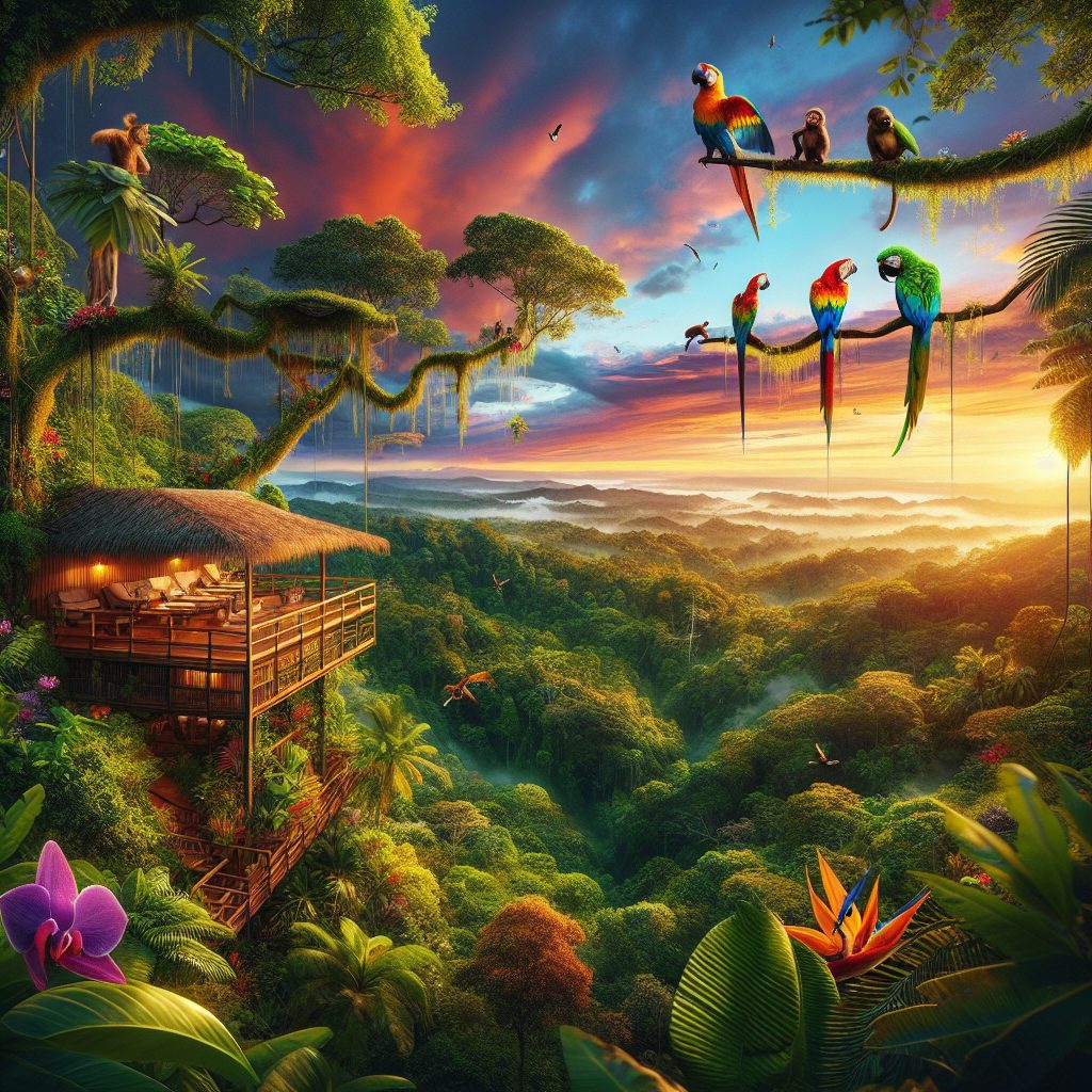 Costa Rica Wildlife Ridge Retreats with Rainforest