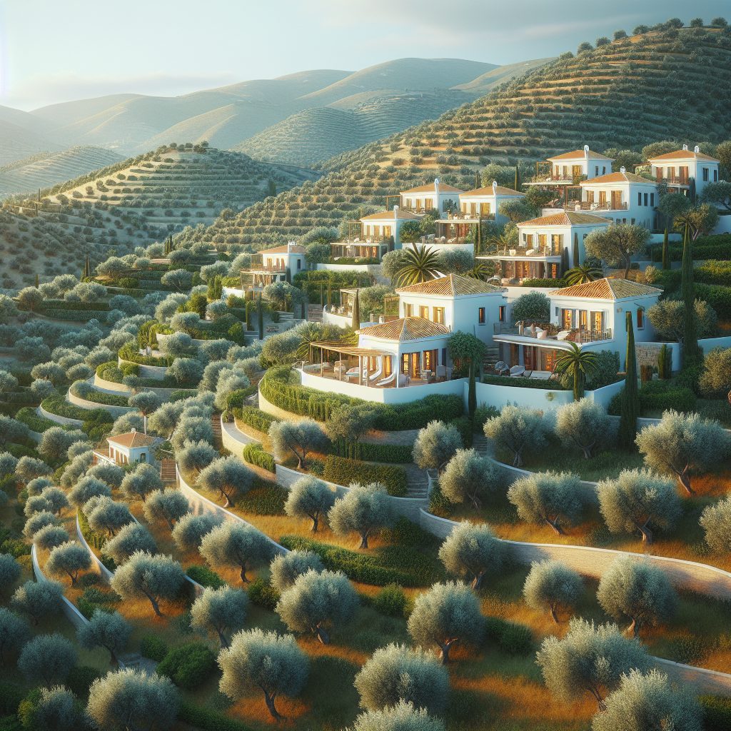 Crete Hill Breeze Villas Among Olive Terraces