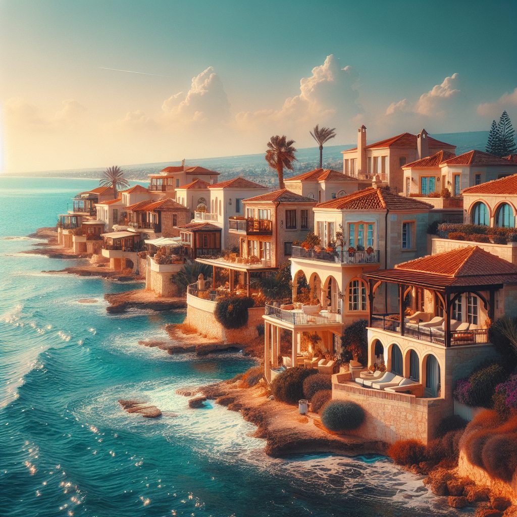 Cyprus Coastline Villas with Wide Sea Outlook