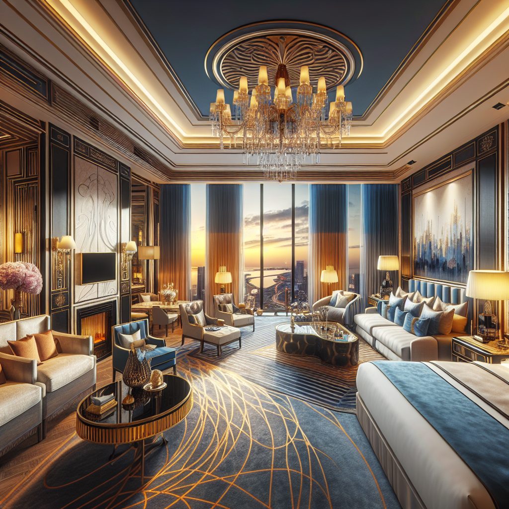 Deluxe Hotels With Floor-to-Ceiling Views and Grand Interiors