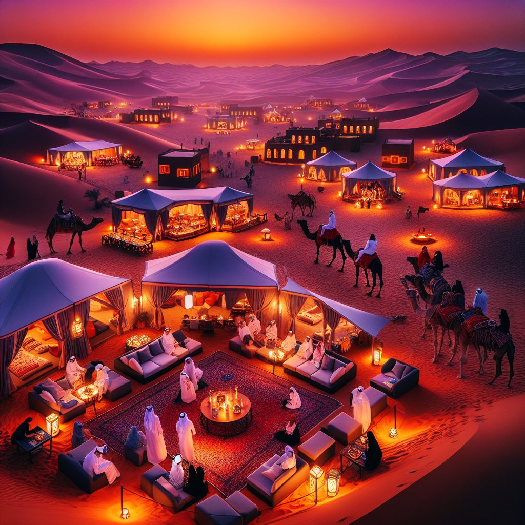 Desert Resorts in Abu Dhabi With Arabian Night Experience
