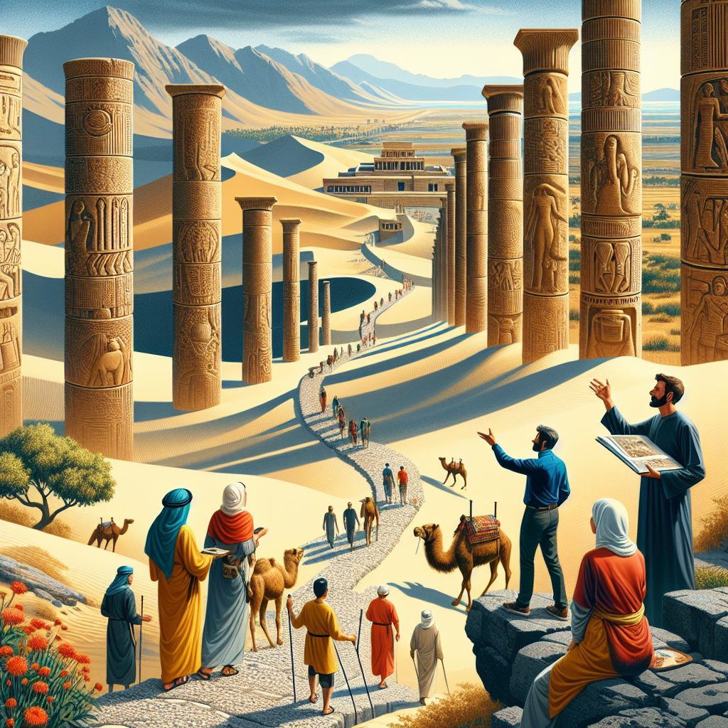 Discovering Historic Sites Across the Middle East Step by Step