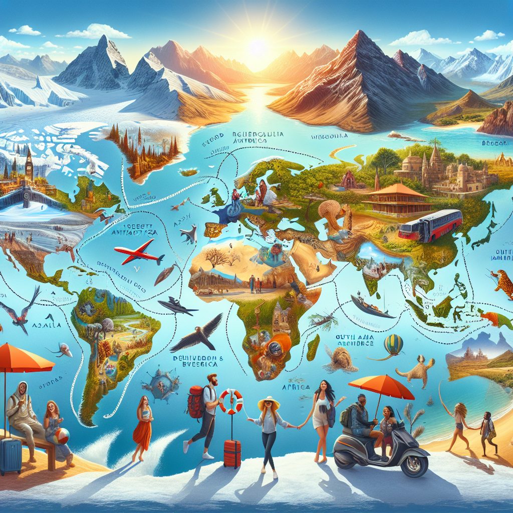 Discovering Scenic Travel Routes Worldwide