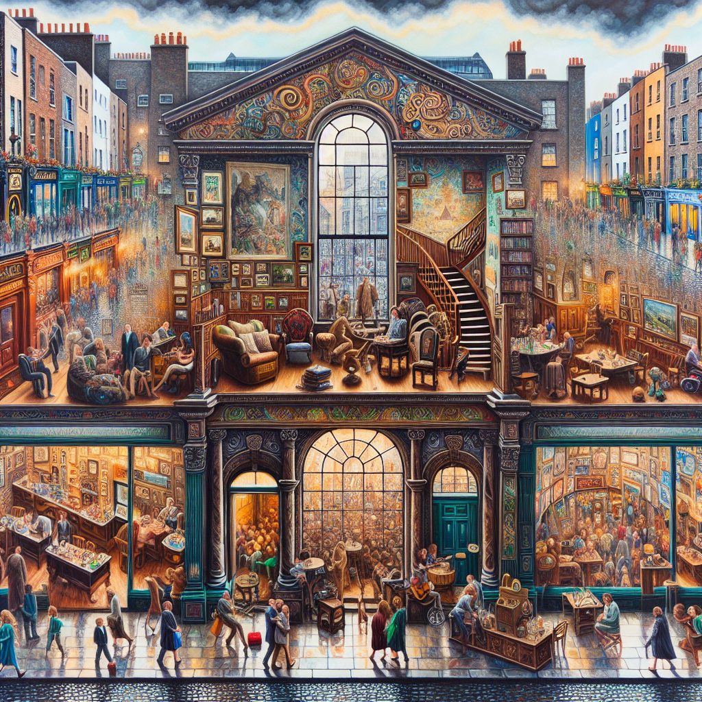 Dublin Cultural Rooms Near Lively District
