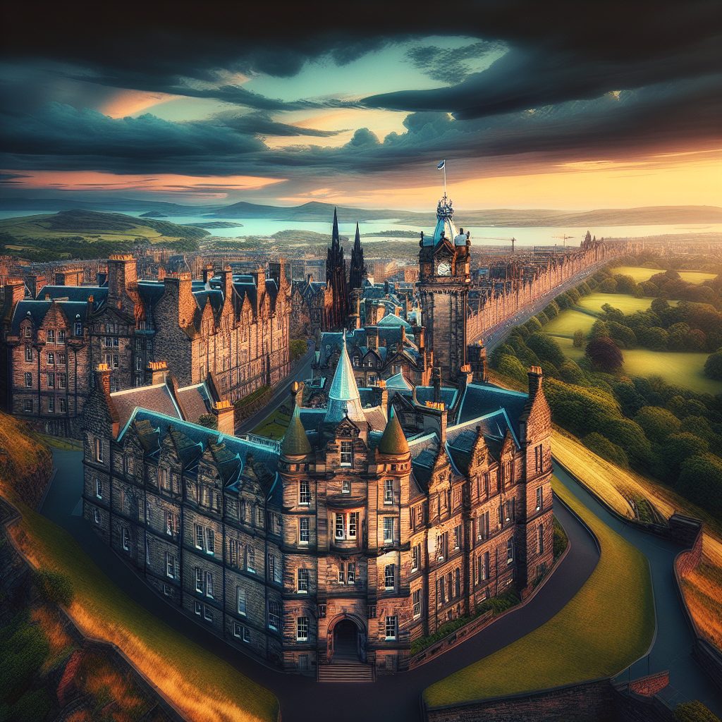 Edinburgh Castle Ridge Rooms with Historic View
