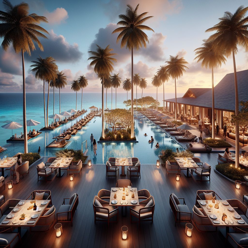 Elite Resorts With Signature Dining and Ocean Breeze Calm