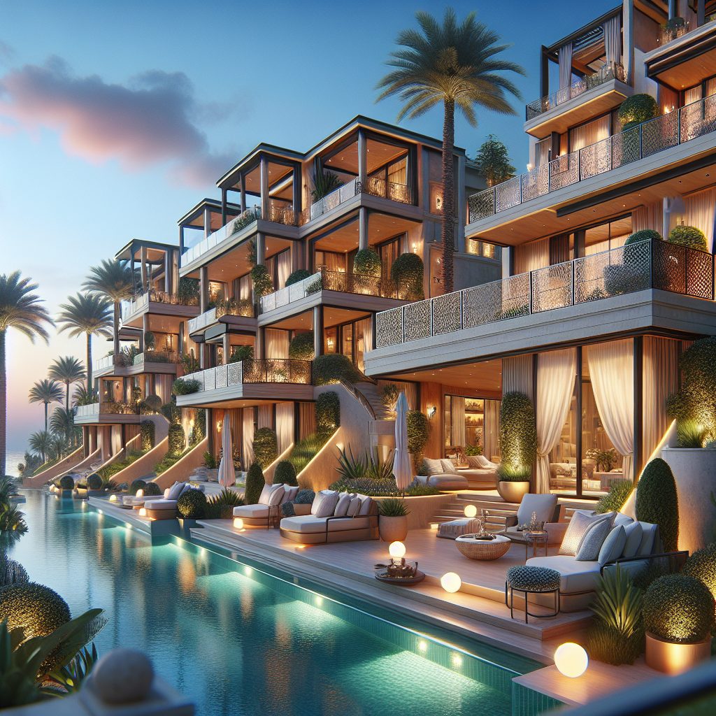 Exclusive Terrace Villas for Soft Glamour and Relaxed Prestige