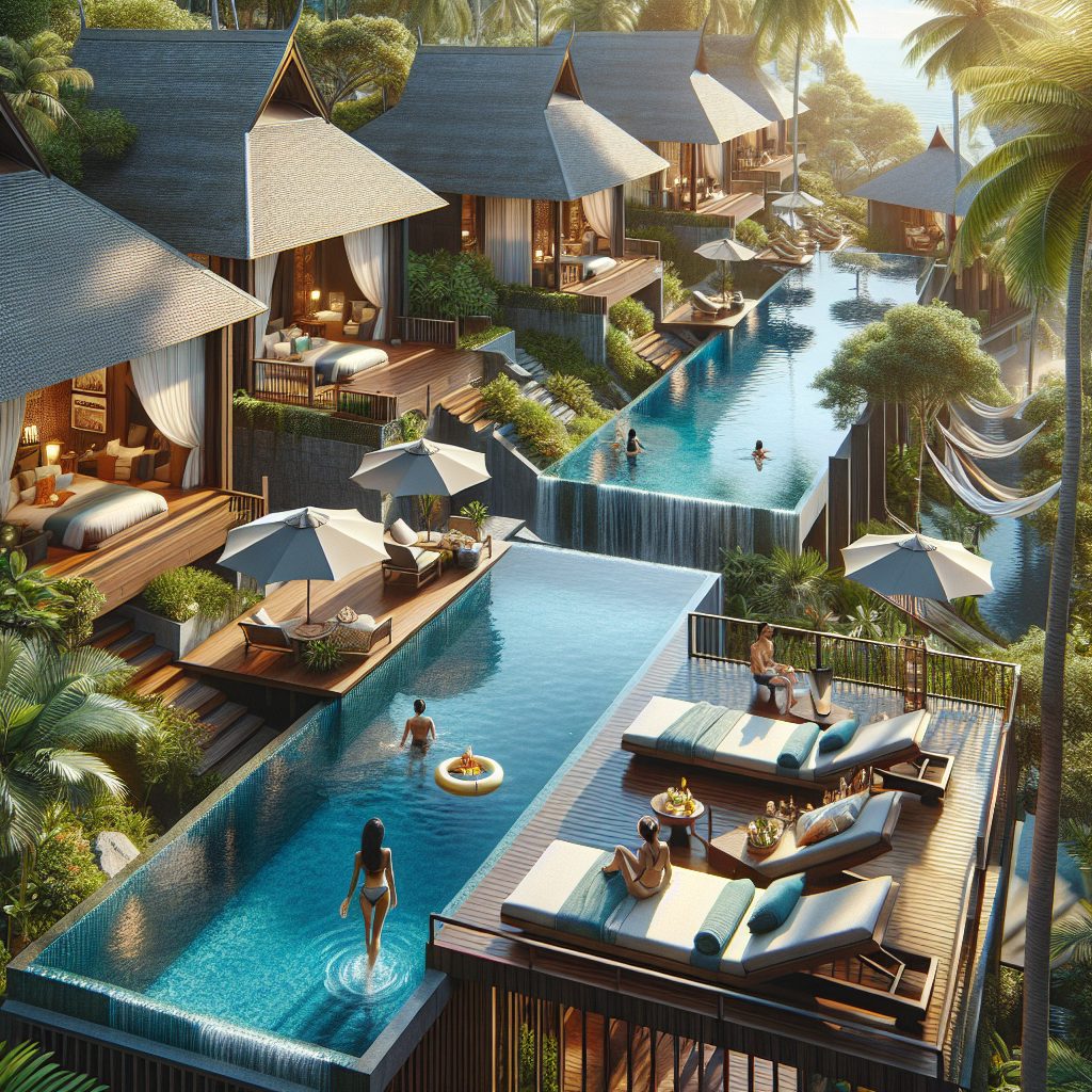 Executive Pool Villas for Wealthy Travel and Restful Days