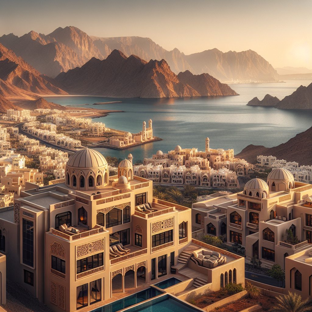 Exploring Luxury Villas in Muscat With Mountain and Ocean Backdrop
