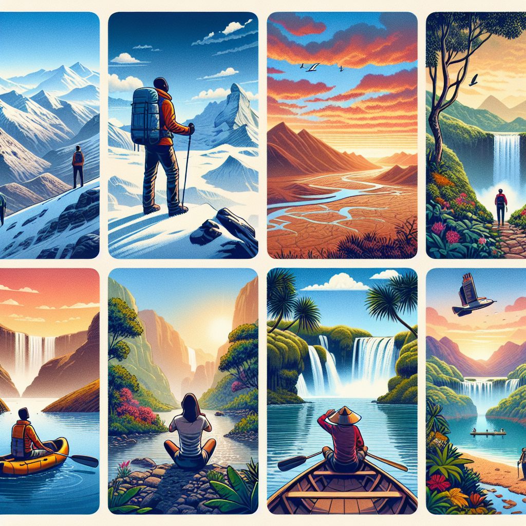 Exploring Natural Attractions Across Continents