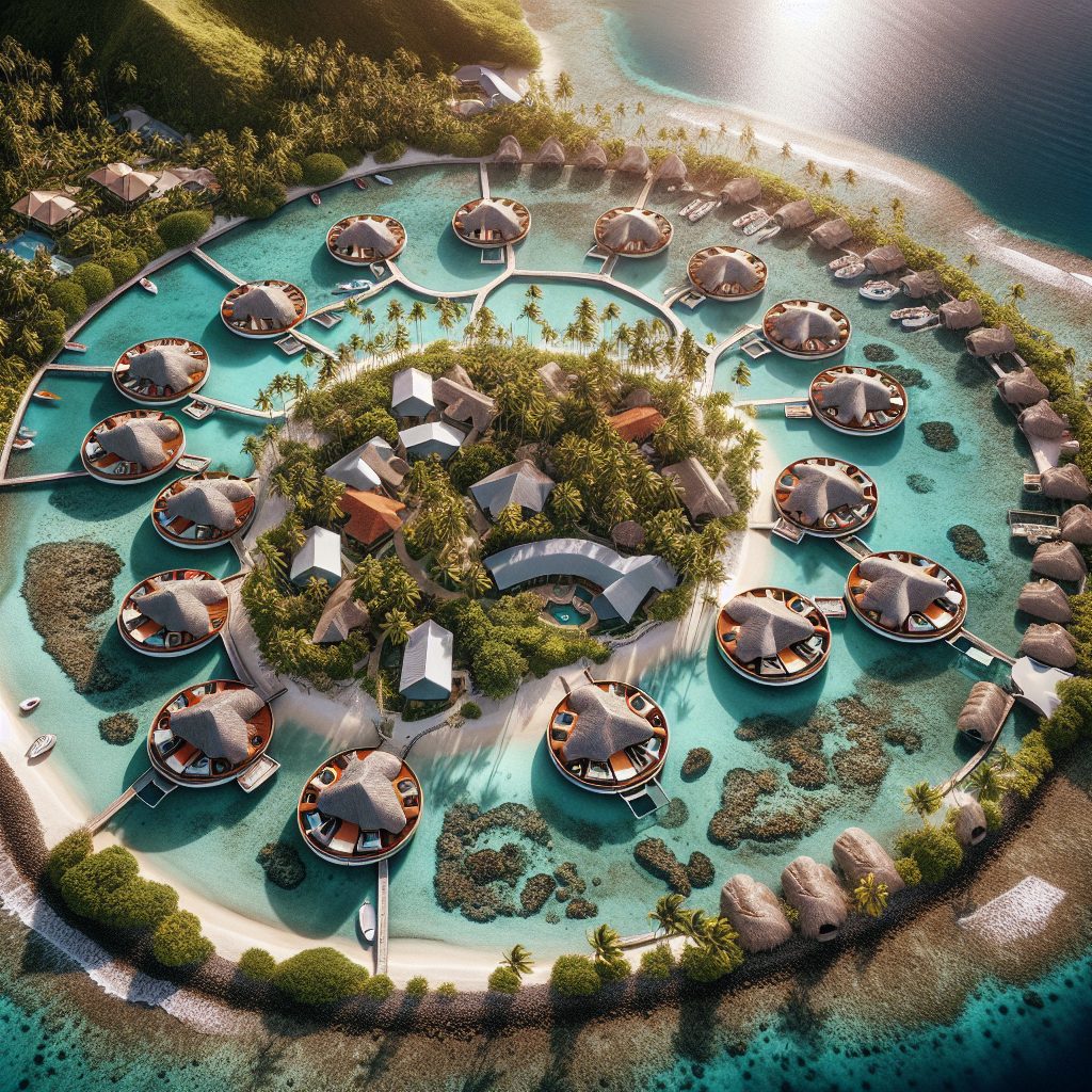 Fiji Reef Ring Villas Surrounded by Marine Gardens