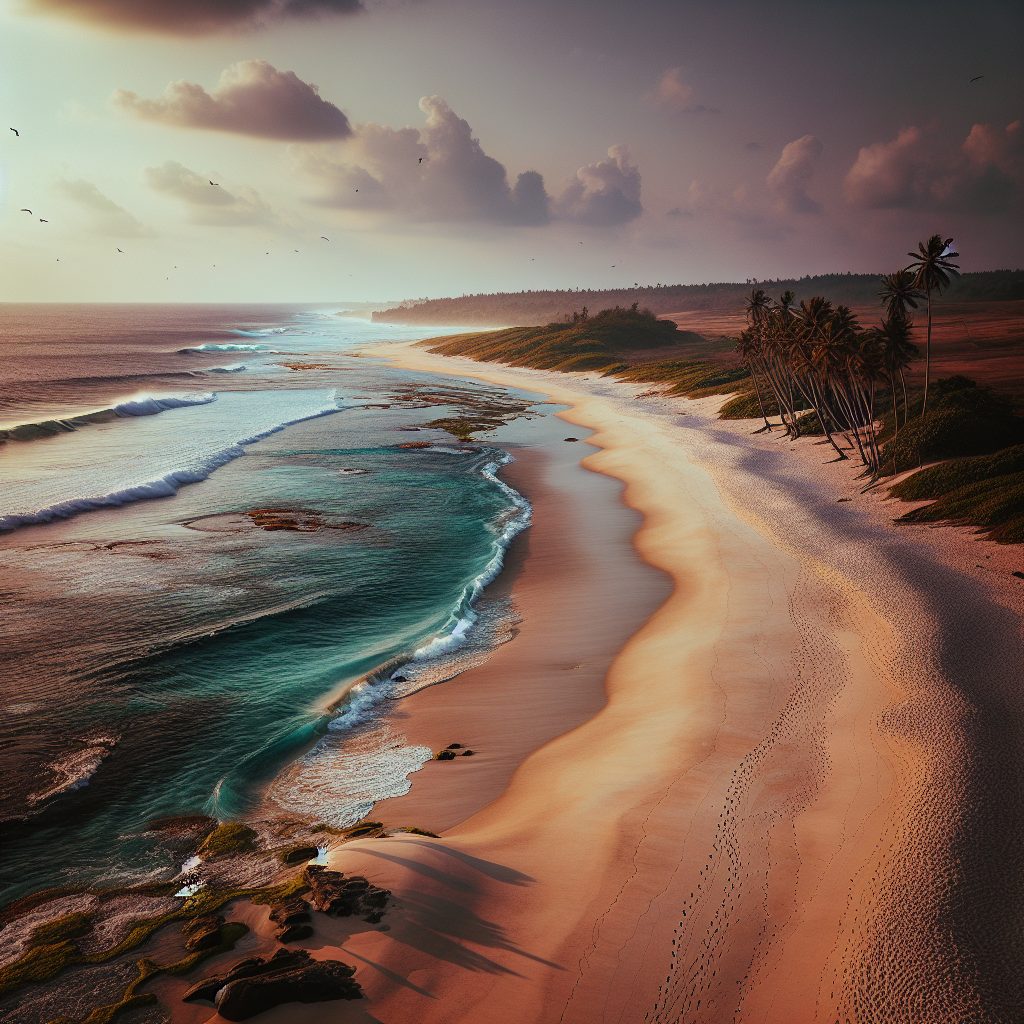 Finding Remote Beaches Along Untouched Coastlines