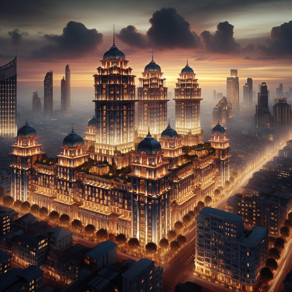 Fine Skyline Hotels With Rich Atmosphere and Beautiful Lighting