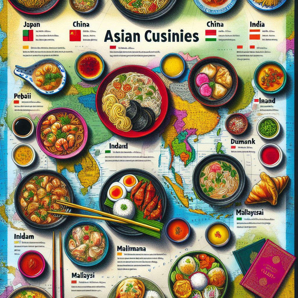 Food Travel Guide in Asia by Country Cuisine