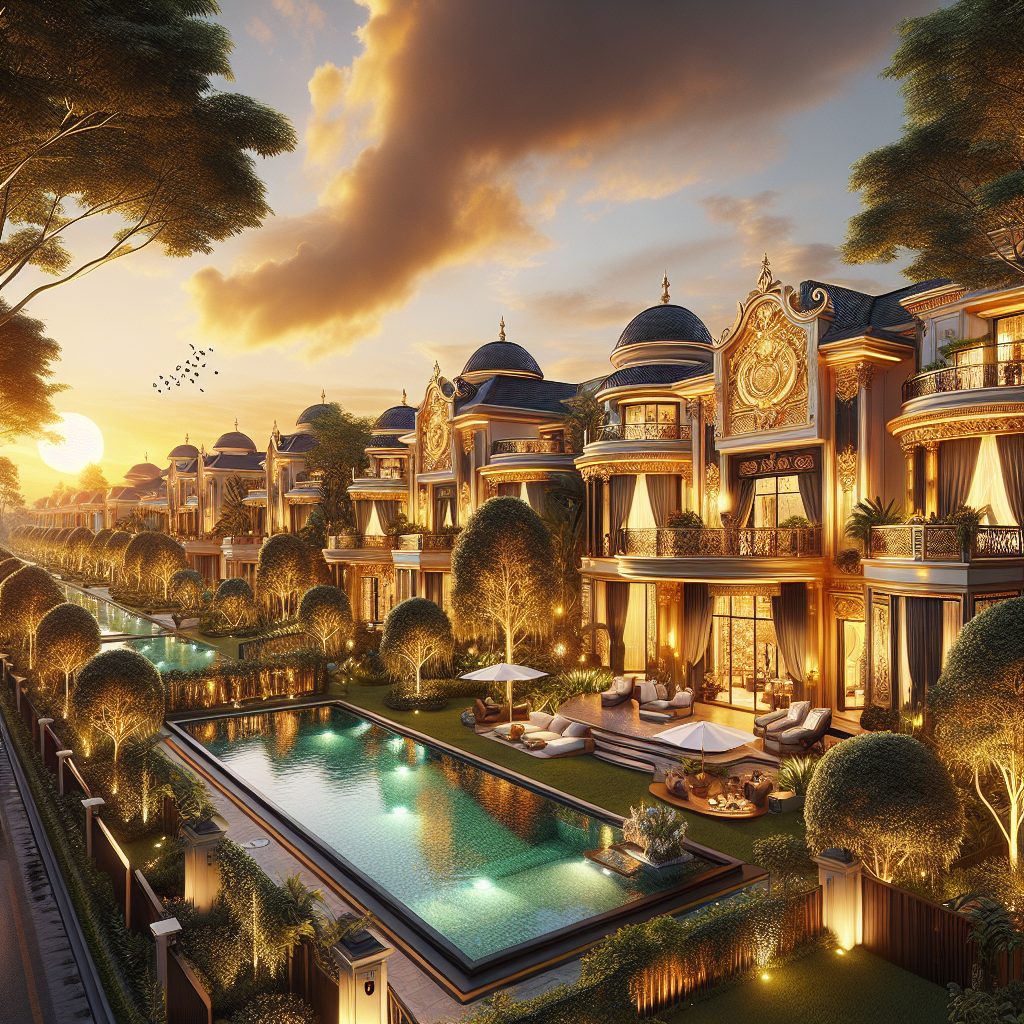 Gold Crest Villas for High-End Holidays and Tranquil Evenings