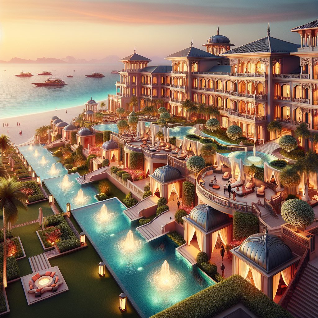 Grand Ocean Resorts With Elegant Charm and Private Luxury