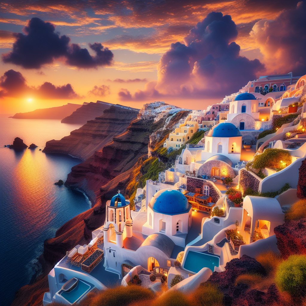 Haloedge Santorini Retreats Facing Cliffs