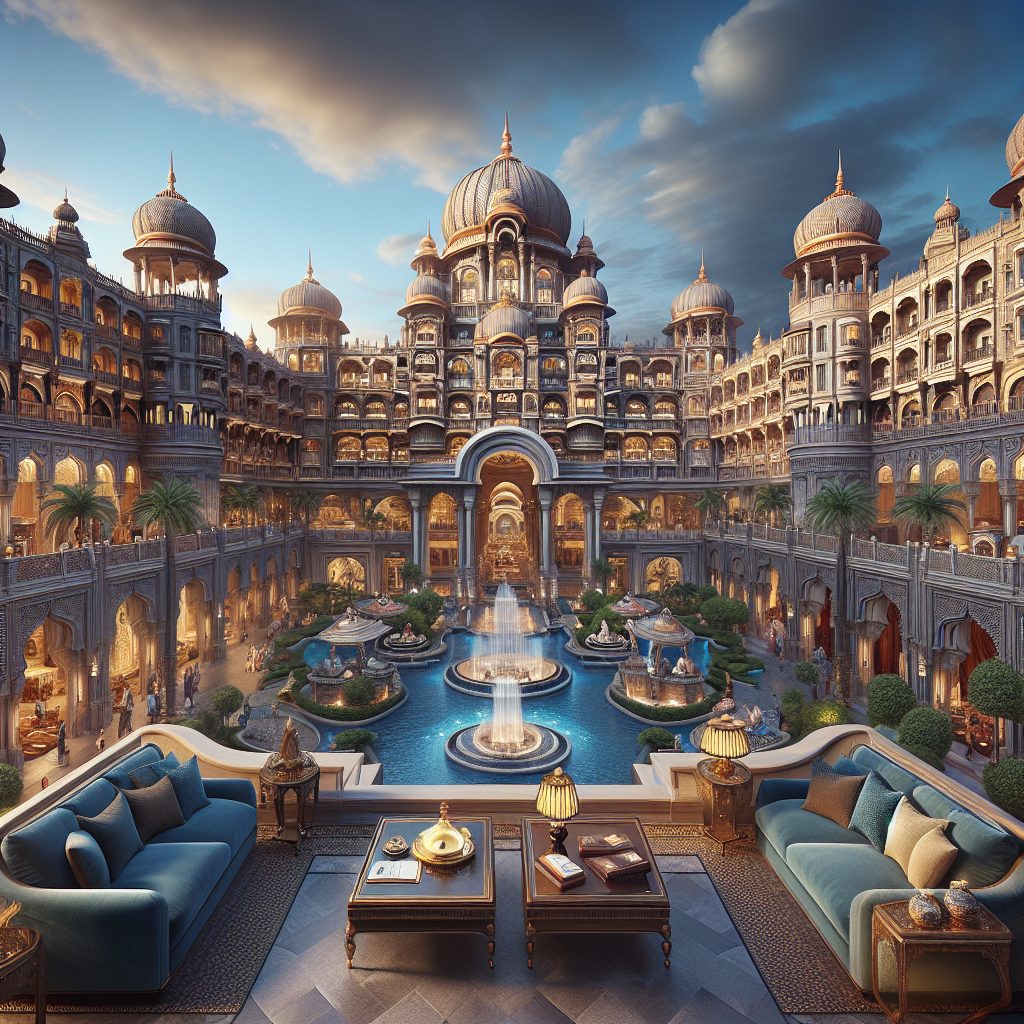 Imperial City Hotels With Rich Materials and Luxe Convenience