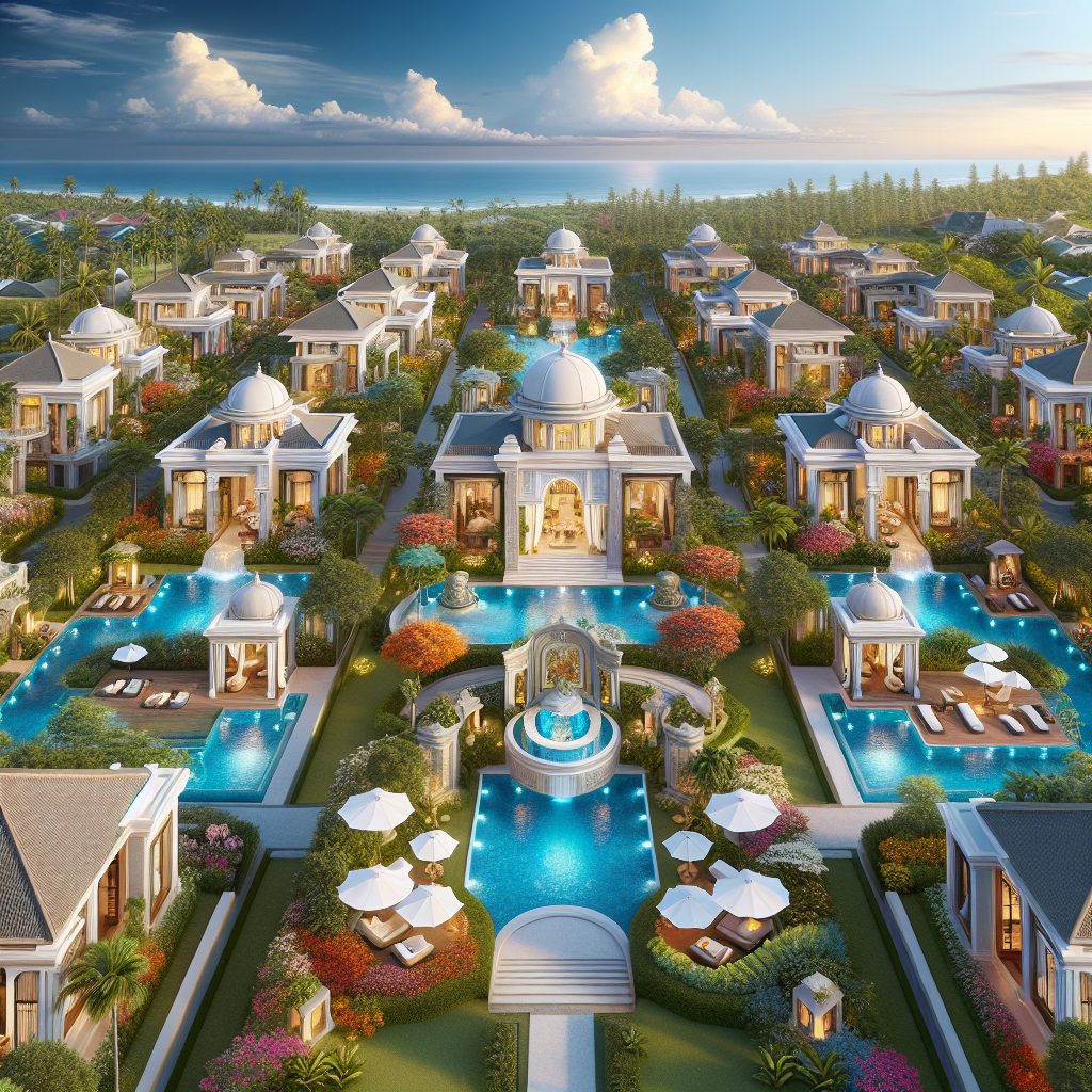 Imperial Retreat Villas With Personal Luxury and Scenic Style
