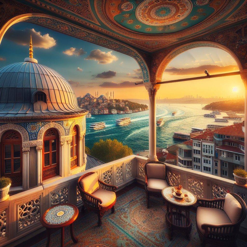 Istanbul Dome Terrace Rooms Facing Bosphorus
