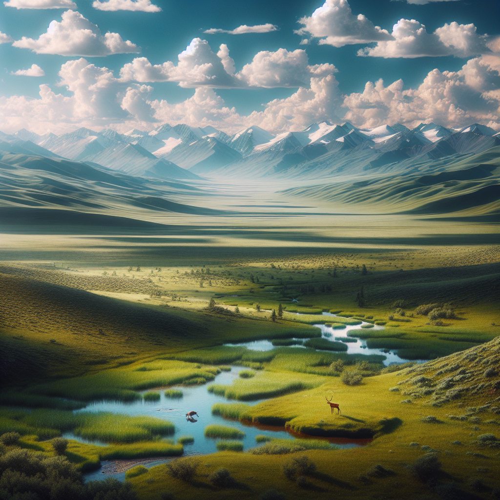 Kazakhstan Wide Land Retreats with Nature Space