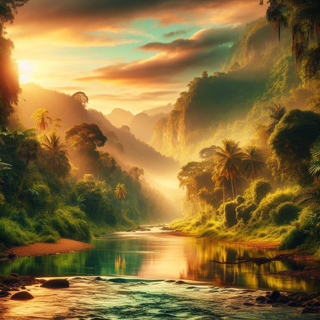 Laos River Slow Retreats with Peaceful Flow