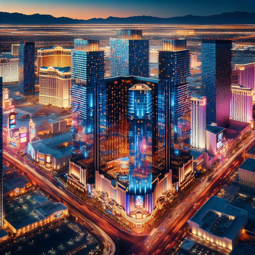 Las Vegas Tower Suites Above Casino Glow