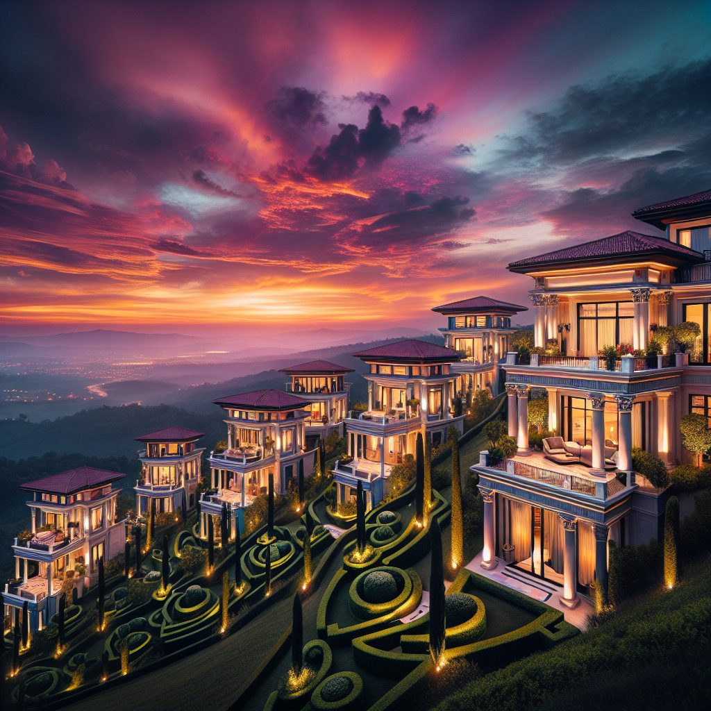 Lavish Horizon Villas With Bespoke Details and Sunset Luxury