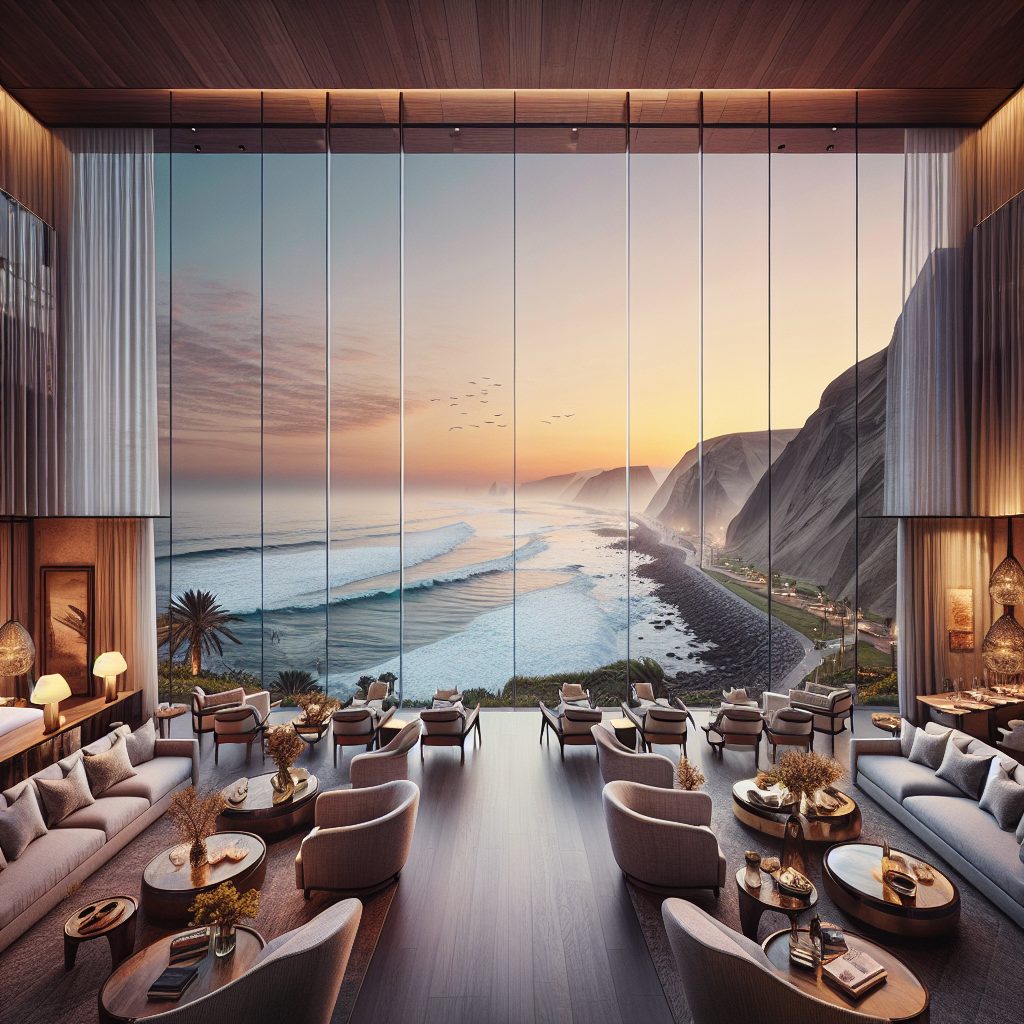Lima Pacific Edge Rooms Facing Ocean Waves