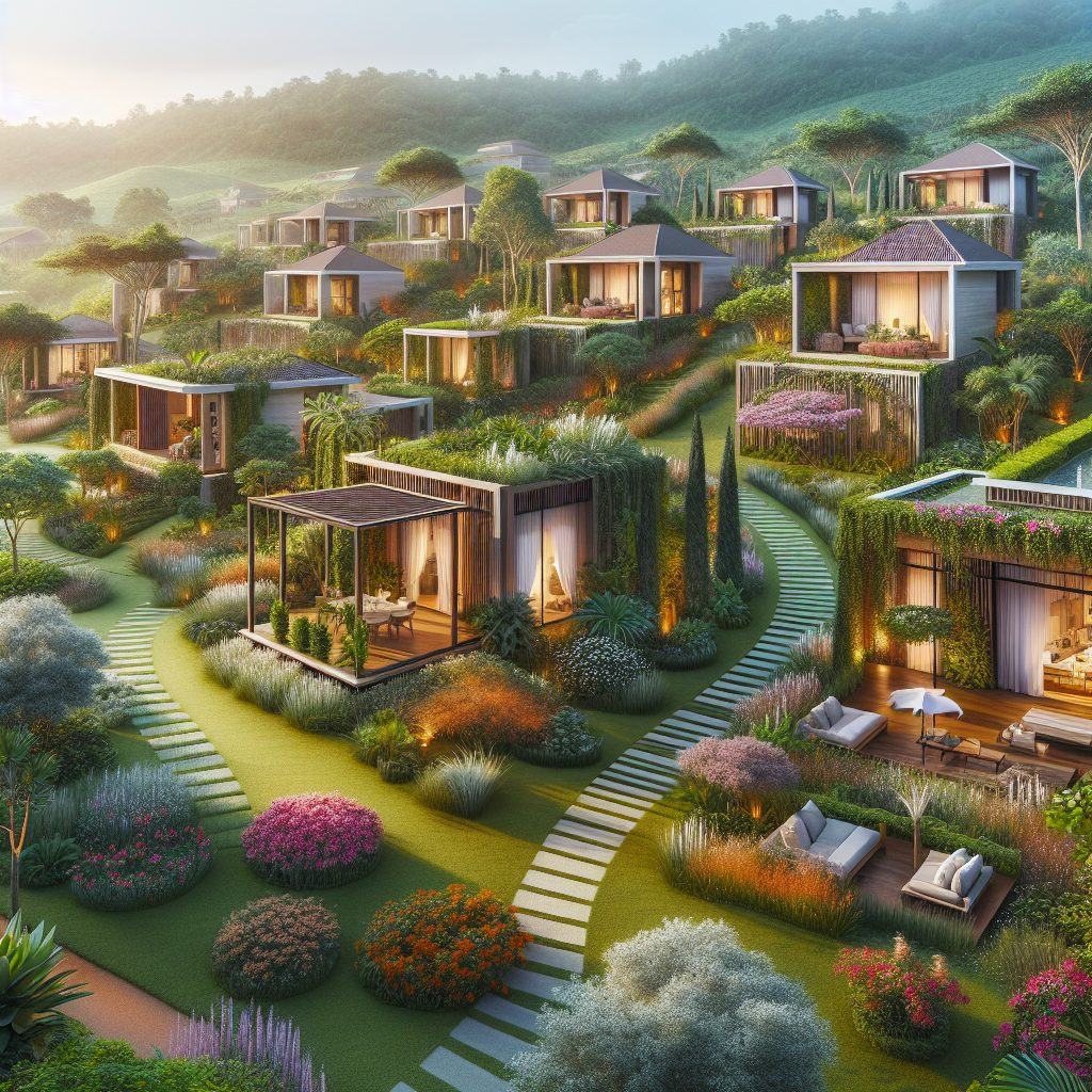 Luxe Garden Villas for Scenic Wellness and Private Recharging
