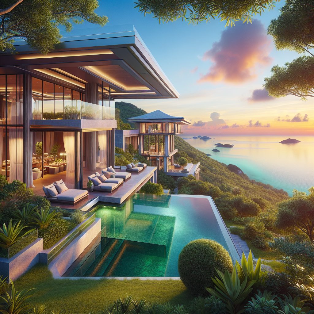 Luxe Horizon Villas With Open Views and Rich Tranquility